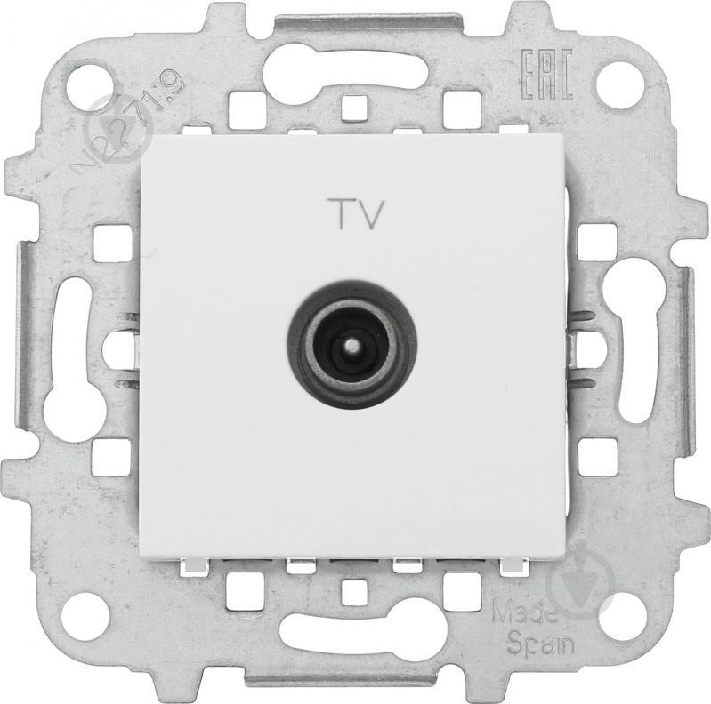 Розетка TV ABB Zenit белый N2250.7 BL DIY - фото 1