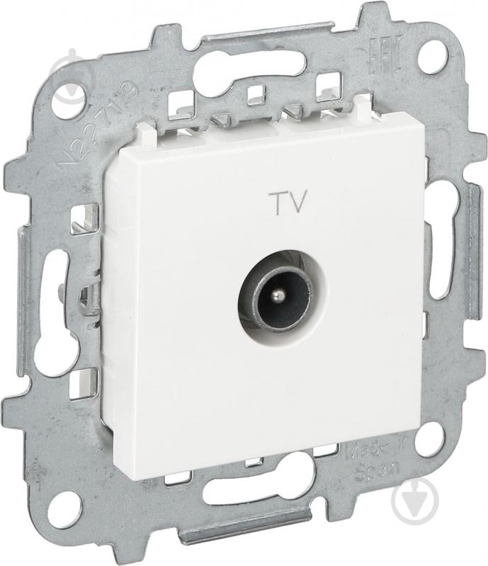 Розетка TV ABB Zenit белый N2250.7 BL DIY - фото 2