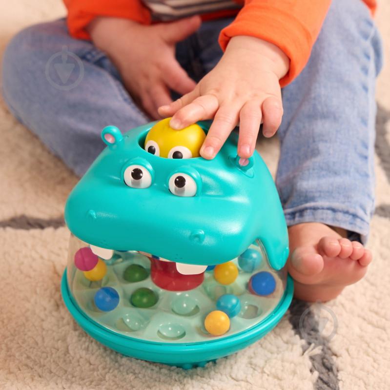 Развивающая игрушка Battat Lite Юла-Бегемот BT1830Z - фото 6