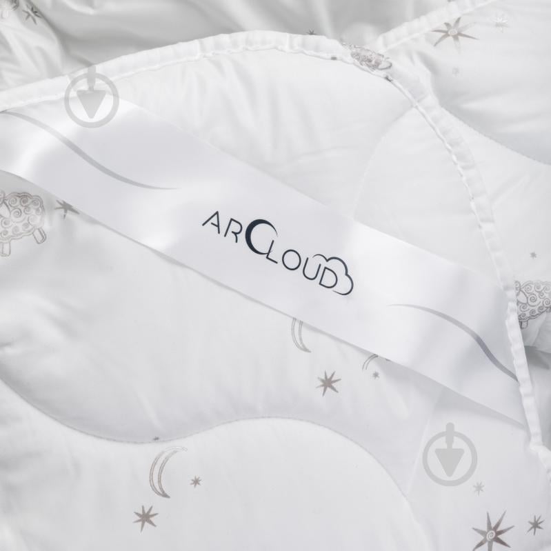 Одеяло шерстяное Merino / Мерино 140x205 см ARCLOUD 201 Белая - фото 4