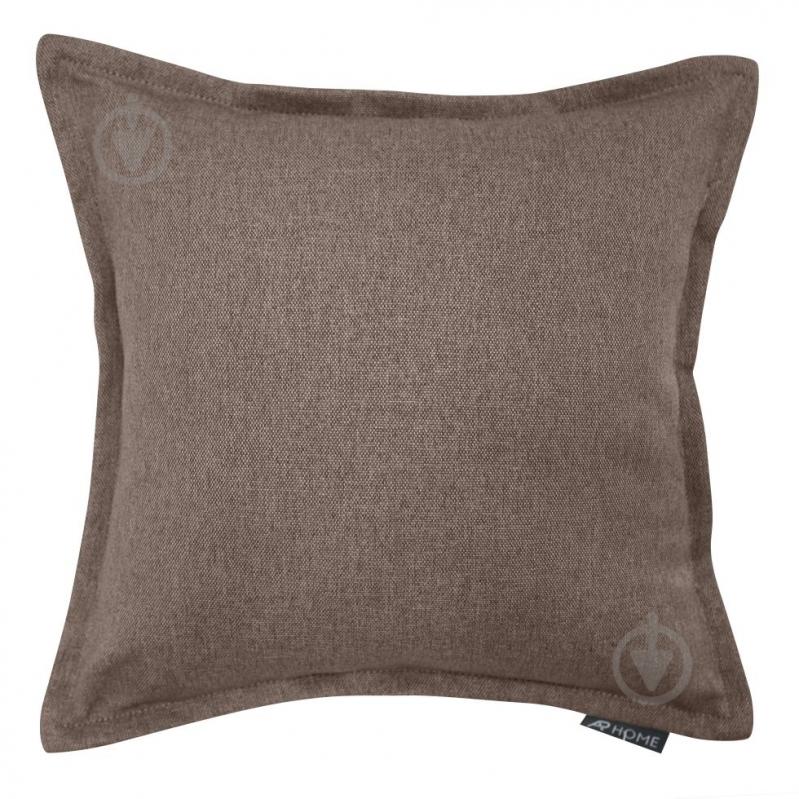 Подушка декоративная Manchester-50 42x42 см коричневый ARHome - фото 1