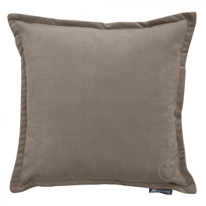Подушка декоративная TRINITY-05 42x42 см коричневый ARHome - фото 1 Подушка декоративная TRINITY-05 42x42 см коричневый ARHome - фото 1