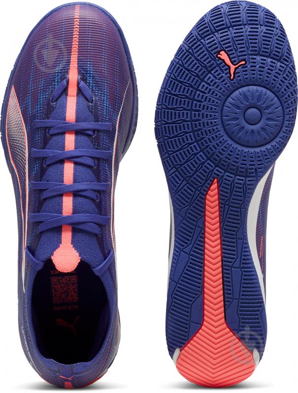 Футзальная обувь Puma ULTRA 5 MATCH IT 10789501 р.44,5 разноцветный - фото 6