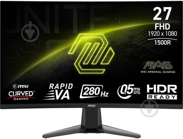 Монитор MSI MAG 276CXF 27" (9S6-3CE01M-014) - фото 1