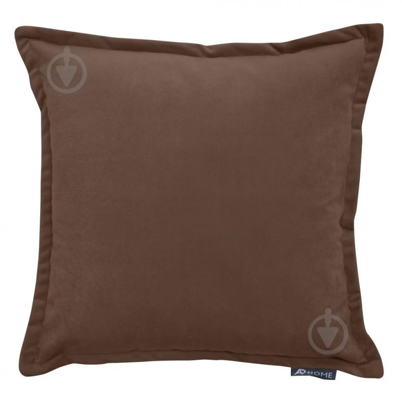 Подушка декоративная TRINITY-07 42x42 см коричневый ARHome - фото 1 Подушка декоративная TRINITY-07 42x42 см коричневый ARHome - фото 1