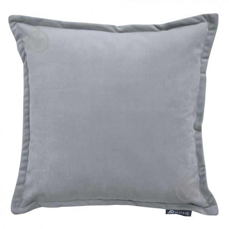 Подушка декоративная TRINITY-14 42x42 см серый ARHome - фото 1 Подушка декоративная TRINITY-14 42x42 см серый ARHome - фото 1