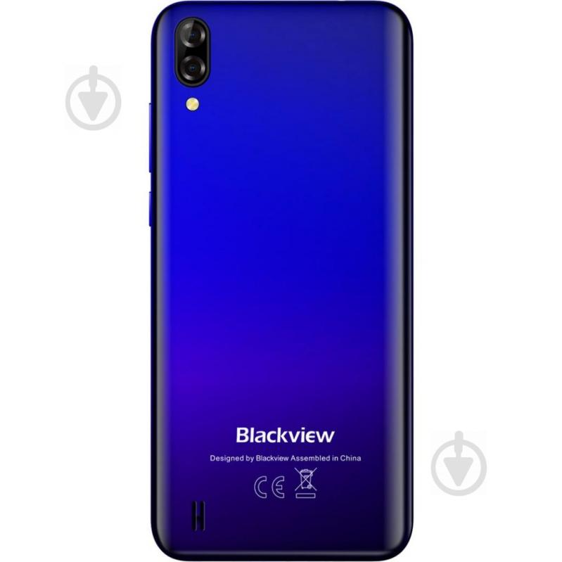 Смартфон Blackview A60 Dual SIM 2/16GB blue (6931548306689) - фото 3