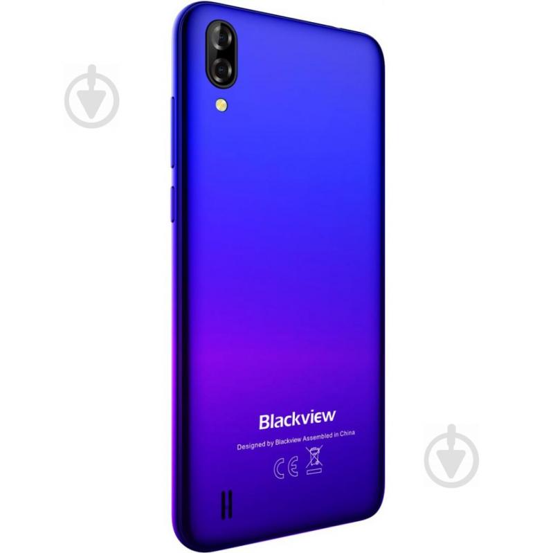 Смартфон Blackview A60 Dual SIM 2/16GB blue (6931548306689) - фото 4