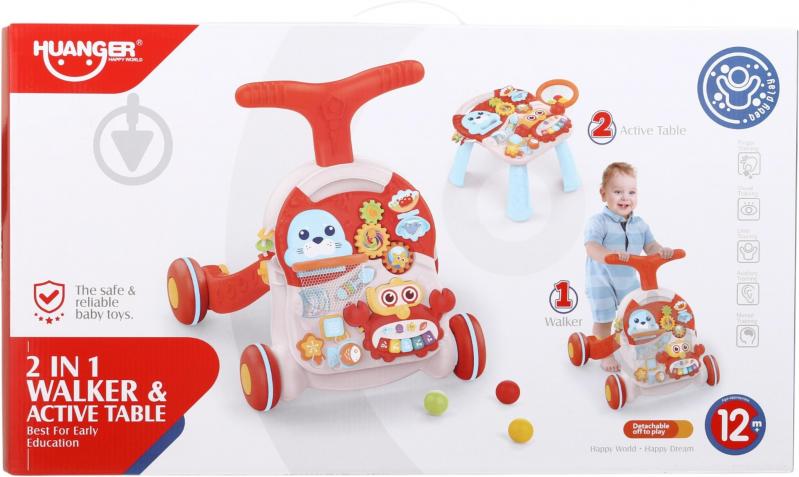 Каталка-ходунок Huanger 2в1 HE0829 - фото 9 Каталка-ходунок Huanger 2в1 HE0829 - фото 9