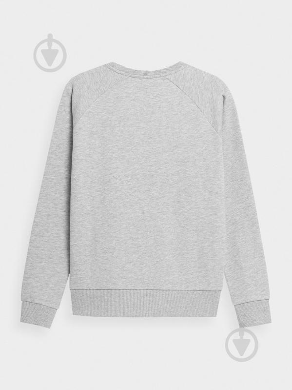 Світшот 4F SWEATSHIRT F370 4FSS23TSWSF370-27M р.M сірий - фото 3