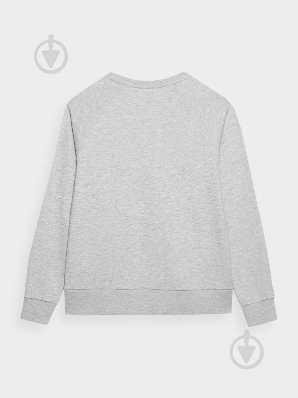 Світшот 4F SWEATSHIRT F370 4FSS23TSWSF370-27M р.M сірий - фото 4