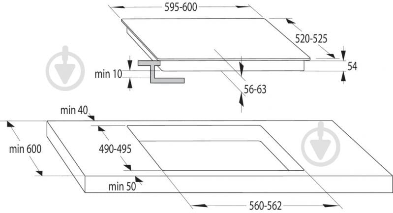 Варильна поверхня індукційна Gorenje IT643BCSC7 - фото 8