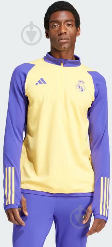 Джемпер Adidas REAL TR TOP IQ0543 р.XL желтый - фото 1