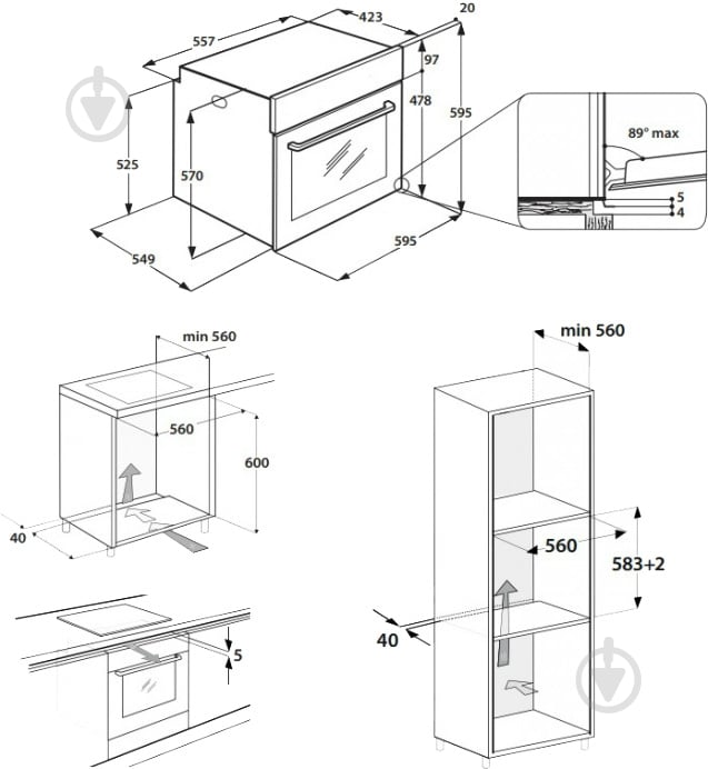 Духовой шкаф Hotpoint FA4S841JIXHA - фото 3