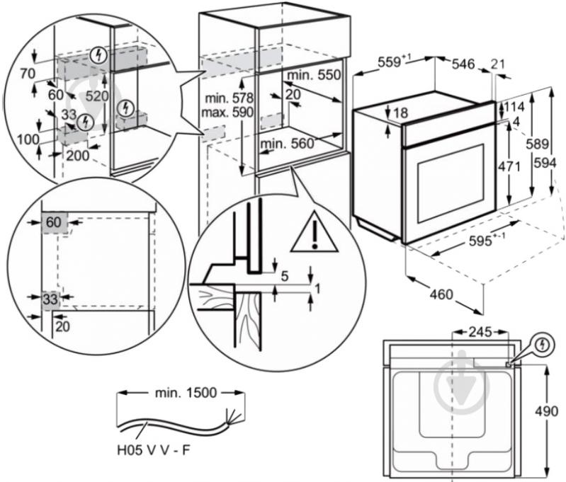 Духовой шкаф Electrolux OKA9S31WZ - фото 43