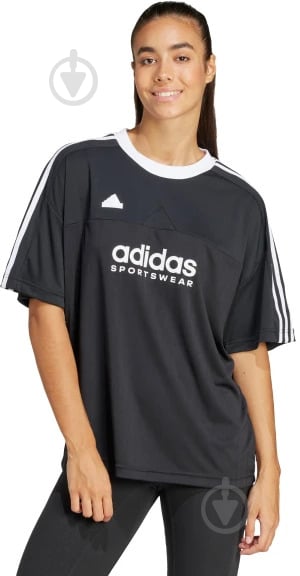 Футболка Adidas W TIRO TEE IS4582 р.L черный - фото 7