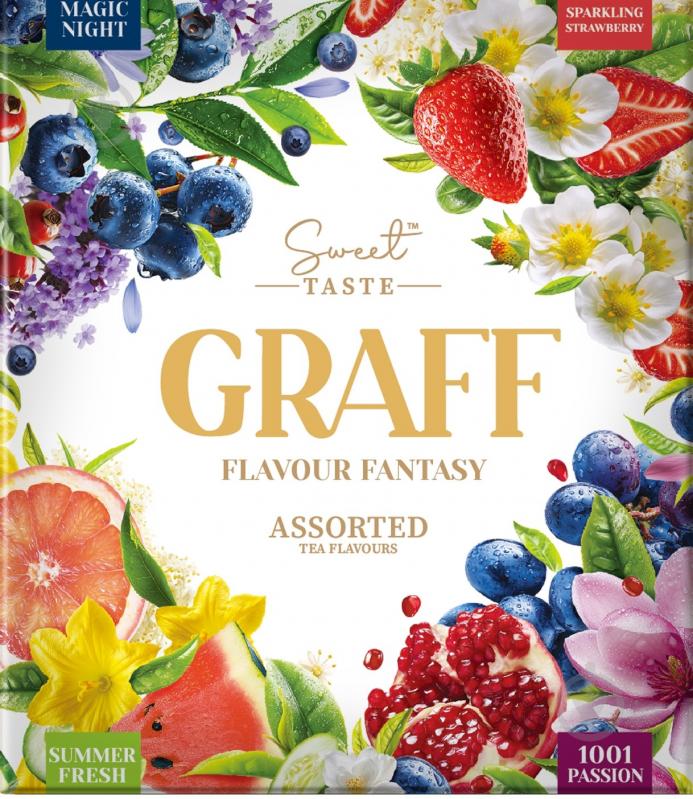 Набор чая Graff Flavour Fantasy 32 шт. 48 г - фото 1