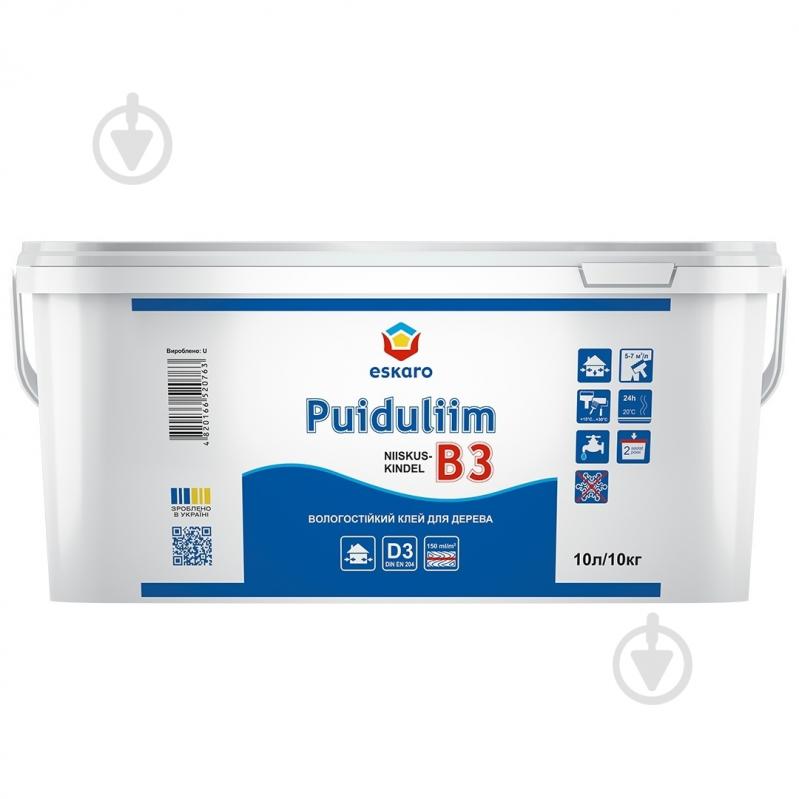 Клей для дерева Eskaro B-3 10 л - фото 1
