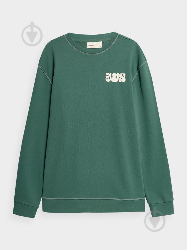 Свитшот Outhorn SWEATSHIRT M321 OTHSS23TSWSM321-44S р. S зеленый - фото 3