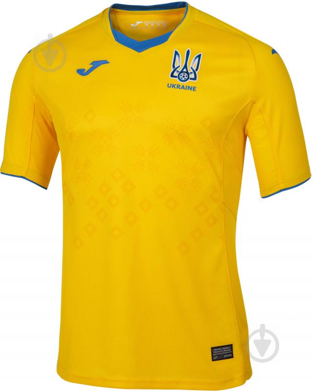 Футболка Joma F.F. UKRAINE FFU101011.20 р.XL желтый - фото 1