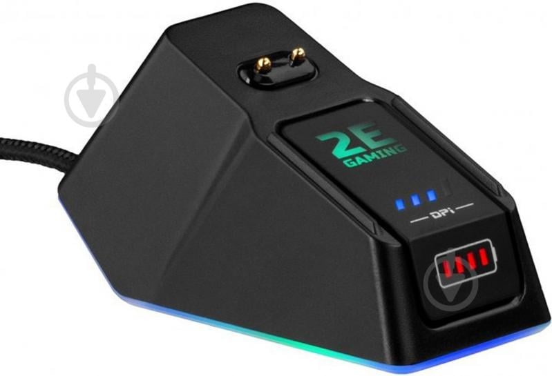 Миша 2E Gaming MG340 WL RGB Wireless/USB Black (2E-MG340UB-WL) - фото 8