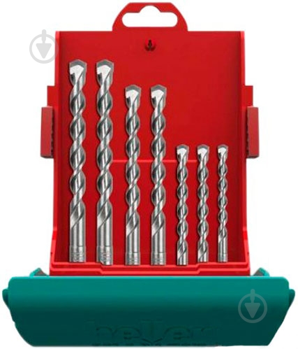 Набор буров Heller SDS-plus 29x160 мм 7 шт. 16315 - фото 2 Набор буров Heller SDS-plus 29x160 мм 7 шт. 16315 - фото 2