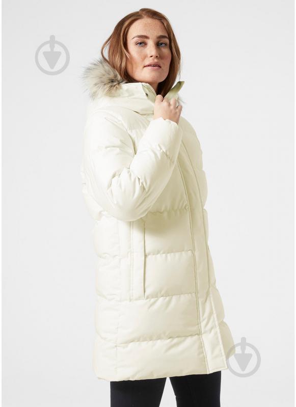 Куртка-парка жіноча зимова Helly Hansen W BLOSSOM PUFFY PARKA 53624_047 р.XS біла - фото 2