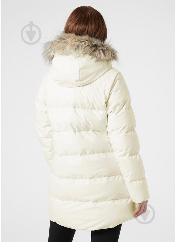 Куртка-парка жіноча зимова Helly Hansen W BLOSSOM PUFFY PARKA 53624_047 р.XS біла - фото 3