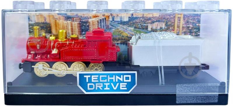 Модель TechnoDrive Локомотив в пластиковом боксе 250555CG - фото 1 Модель TechnoDrive Локомотив в пластиковом боксе 250555CG - фото 1