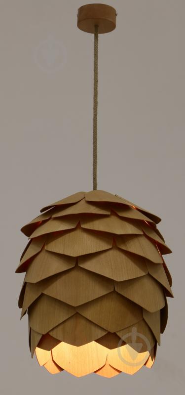 Підвіс Energolux P-400 1x40 Вт E27 бук - фото 3