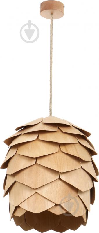 Підвіс Energolux P-400 1x40 Вт E27 бук - фото 2