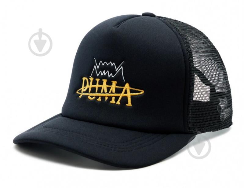 Кепка Puma Basketball Trucker Cap 02448901 OS чорний - фото 1