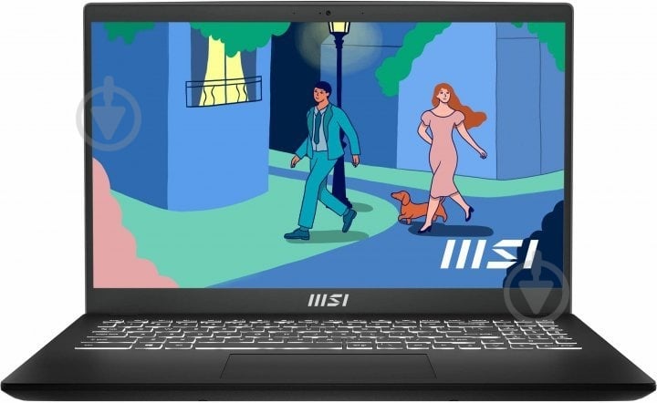 Ноутбук MSI Modern B12M-402XUA 15,6" (MODERN_15_B12M-402XUA) black - фото 1