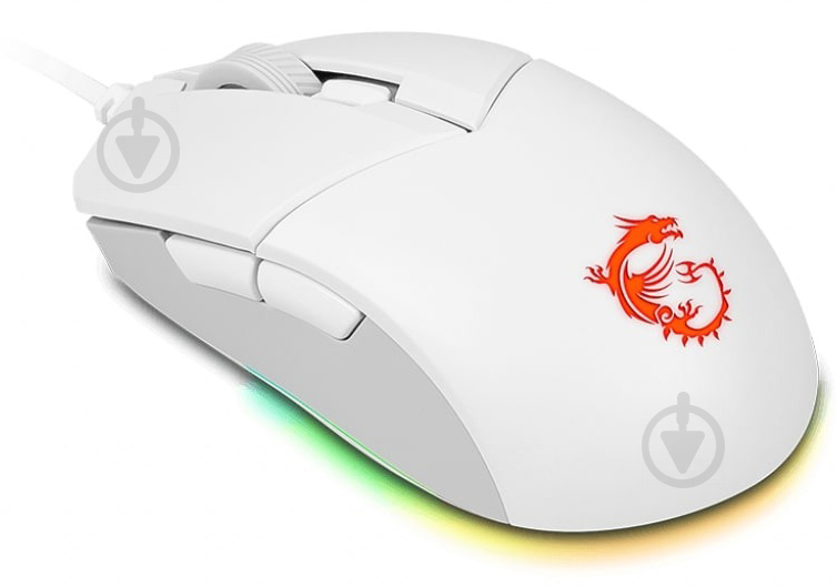 Мышь MSI Clutch GM11 White (CLUTCH_GM11_WHITE) - фото 3