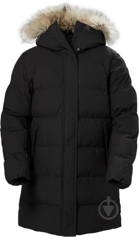 Куртка-парка жіноча зимова Helly Hansen W BLOSSOM PUFFY PARKA 53624_990 р.XS чорна - фото 1