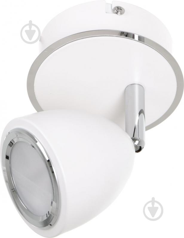 Спот PowerLux 1x7 Вт белый PW50491 - фото 1 Спот PowerLux 1x7 Вт белый PW50491 - фото 1