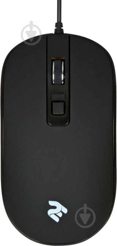 Миша 2E MF110 USB black - фото 1