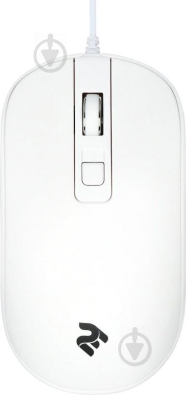 Миша 2E MF110 USB white - фото 1