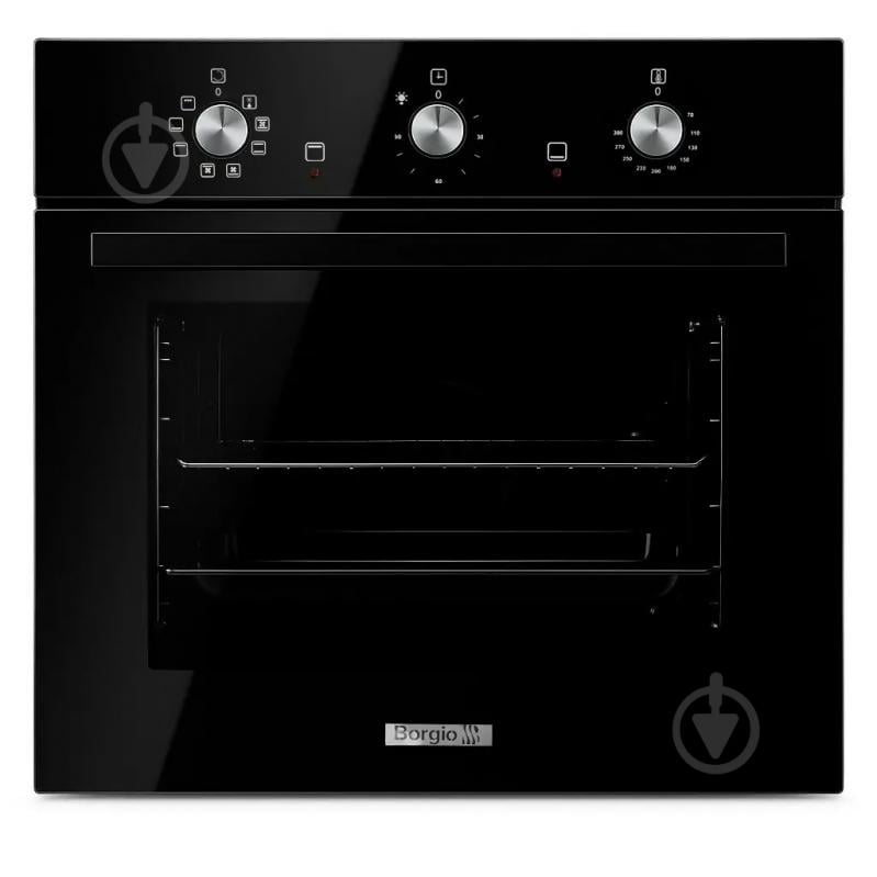 Духовой шкаф Borgio OFT 208.02 B Black Glass - фото 1 Духовой шкаф Borgio OFT 208.02 B Black Glass - фото 1