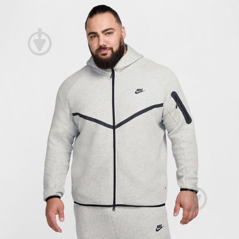 Джемпер Nike Nike Tech HV0949-063 р.2XL серый - фото 10