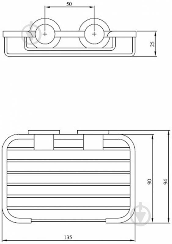 Мыльница ANDEX Sanibella 544 CC - фото 2