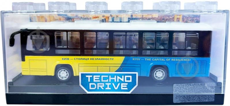 Автомодель TechnoDrive Автобус Киев S2 в пластиковом боксе 250418CGO - фото 1