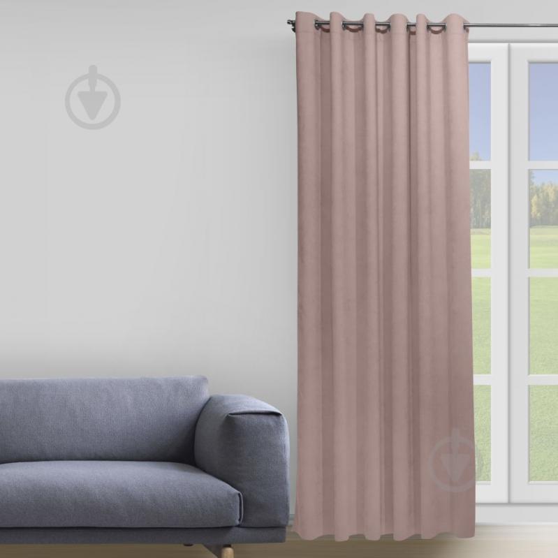 Штора Soft 200х258 см розовый Decora - фото 1
