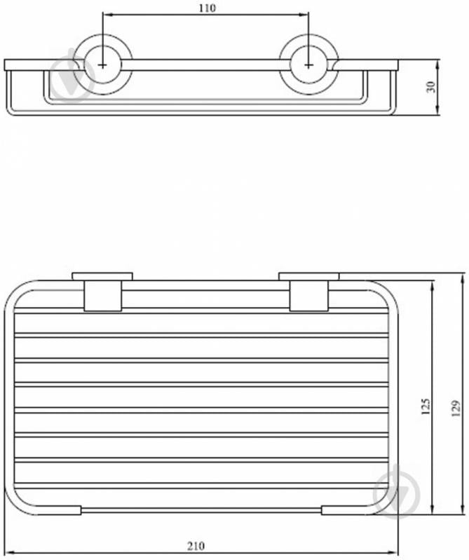 Мыльница ANDEX Sanibella 545 CC - фото 2