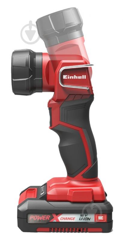 Фонарь Einhell 18,0V 2,5Ah TE-CL 18 Li H 4514130 Set1 - фото 5