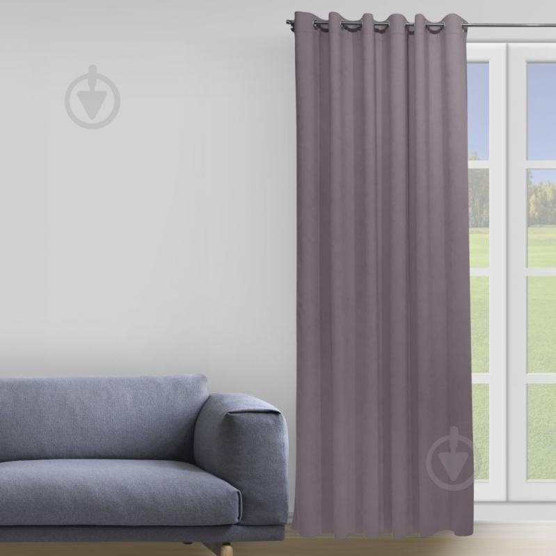 Штора Soft 200х258 см сірий Decora - фото 1