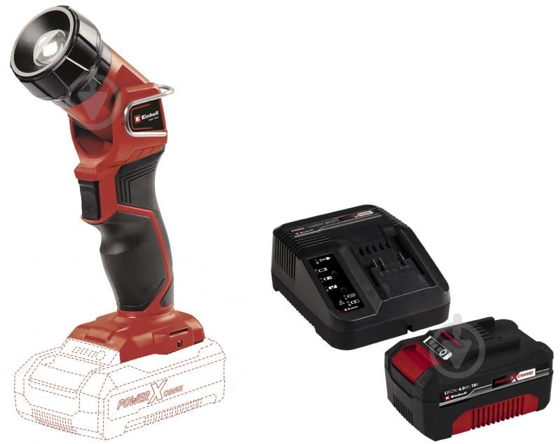 Фонарь Einhell 18,0V Power X-Change TE-CL 4514130 Set3 - фото 1 Фонарь Einhell 18,0V Power X-Change TE-CL 4514130 Set3 - фото 1
