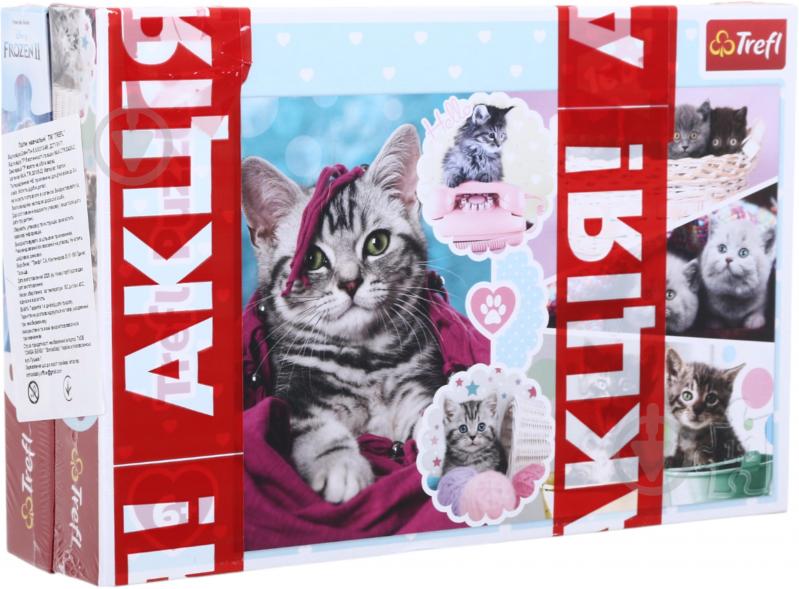 Набор пазлов Trefl (100 + 160 элементов) Ледяное сердце и Милые котята 16366/15371 - фото 2 Набор пазлов Trefl (100 + 160 элементов) Ледяное сердце и Милые котята 16366/15371 - фото 2