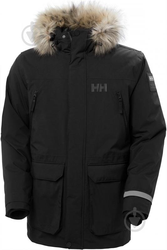 Куртка-парка чоловіча Helly Hansen REINE PARKA 53630_990 р.S чорна - фото 1