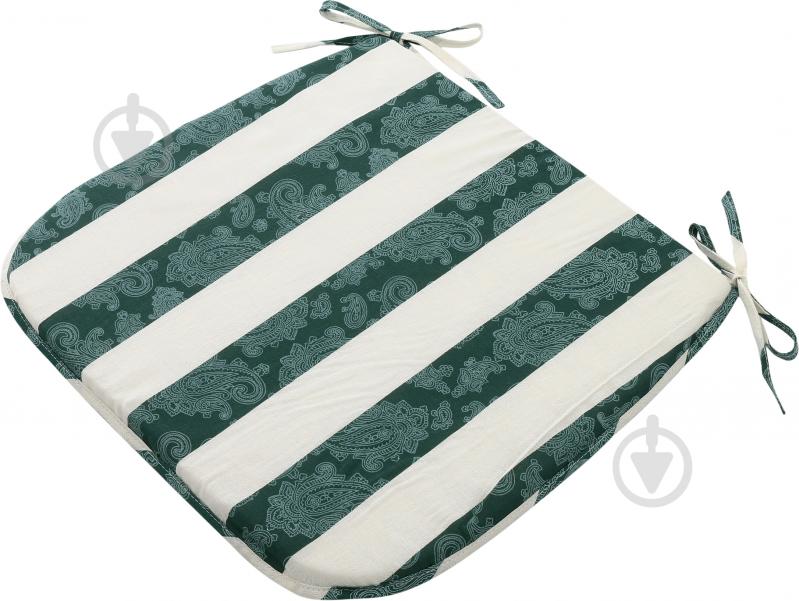 Подушка на стул Indigo Beach cotton 42x40x2 см - фото 2